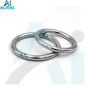 ALMAC Anneau nasal en acier inoxydable réutilisable Comfort Fit Instrument de taureau humain pour bovins Instruments vétérinaires sans stress - Product Image 1