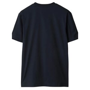 เสื้อยืดคอกลมแขนสั้นผู้ชายไซส์ใหญ่ คุณภาพสูง ปรับแต่งโลโก้ได้ ระบายอากาศดี เป็นมิตรกับสิ่งแวดล้อม สีน้ำเงินเข้ม 220gsm - Product Image 1
