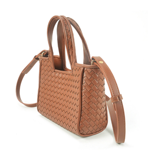 Sac en cuir PU de haute qualité en gros, design de marque original, tissé à la main, sac portable multifonctionnel pour femmes, durable - Product Image 3