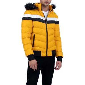Blouson matelassé de haute qualité pour homme, style urbain, avec logo personnalisé, design matelassé, tissu authentique, respirant, grandes tailles, collection automne, offre spéciale - Product Image 1