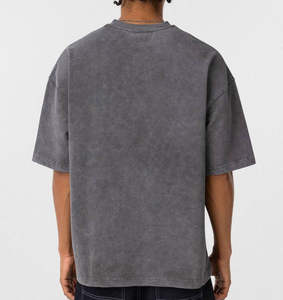 เสื้อยืดคอกลมผ้าคอตตอนทรงหลวมสำหรับผู้ชายเสื้อยืด100% กราฟฟิคโลโก้ออกแบบได้ตามต้องการ - Product Image 6