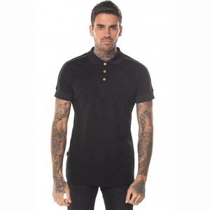 Nueva Camiseta de Verano para Hombre, Transpirable, Estampada, Lisa, 100% Algodón, con Paneles en Contraste, de Manga Corta, de Secado Rápido, para Negocios - Product Image 4
