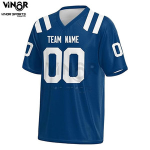 Camiseta de fútbol de alta calidad y colección de camisetas de fútbol americano, camisetas deportivas duraderas, camisetas de práctica de fútbol para niños en blanco - Product Image 3
