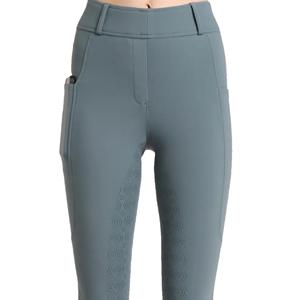 Leggings d'équitation taille haute pantalon vêtements équestres durables aux prix de fabrication collants ajustés élégants pour les cavaliers en gros - Product Image 4