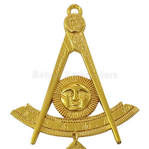 อัญมณีเครื่องราชกกุธภัณฑ์อัญมณีสำหรับบูชาปกหลักของ aasr Honor past Master-Freemason Jewel COLLAR - Product Image 2