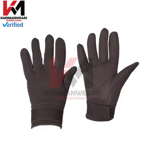 Gants d'équitation anglais de style western, meilleur design, gants d'équitation à adhérence, logo personnalisé, équipement d'équitation professionnel, hommes, femmes, jeunes - Product Image 2