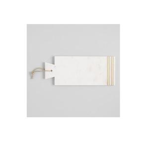 Nouvelle arrivée planche à découper en marbre de forme ronde planche à découper en marbre blanc et bois de grande qualité pour accessoires pour la maison - Product Image 4