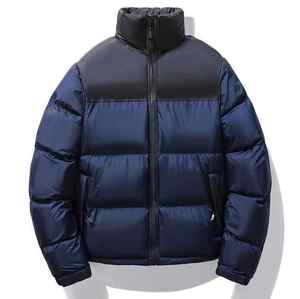 Wholesale Fashion Puffer Jacket Designer Men Coats Custom <b>Down</b> Bubble Men's <b>Down</b> Shiny Puffer Jacket - Product Image 1
