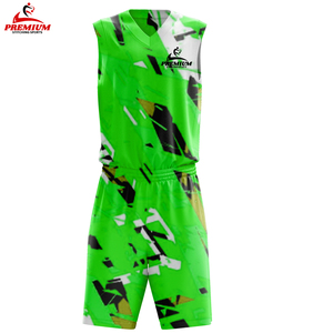 Uniforme de basket-ball personnalisé respirant de haute qualité Sublimation Hommes Femmes Vêtements de sport Maillot de basket-ball Kit d'entraînement - Product Image 1