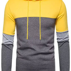 Sudadera con capucha de lana gruesa Unisex de alta calidad de punto de gran tamaño y ajuste holgado logotipo personalizado ropa de calle con diseño forrado - Product Image 3