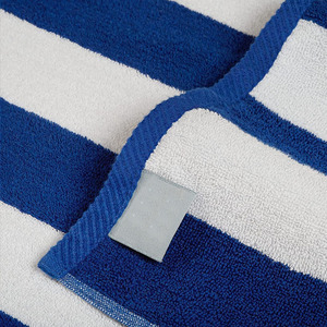 Ensemble de serviettes personnalisées de qualité supérieure 100% coton blanc biologique serviette de bain d'hôtel Durable couleur personnalisée taille et Style ODM imprimé - Product Image 5