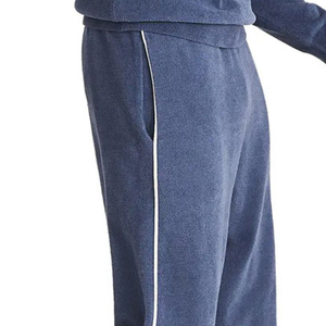 Pantalon de survêtement sport pour homme en molleton respirant à séchage rapide, taille mi-haute avec cordon de serrage, qualité supérieure, en coton, coupe décontractée, vente en gros - Product Image 6