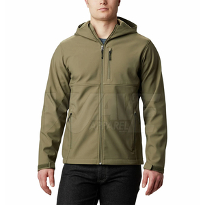 2025 New Arrival Men's Breathable <b>Mandarin</b> <b>Collar</b> Nylon/Polyester Winter Windbreaker <b>Jacket</b> with Front Logo Best Price - Product Image 1