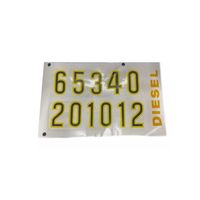 Kit d'autocollants pour capot de tracteur AR47091 AR34177 AR52393, compatible avec John Deeree 2520 3020 4010 5010 6030