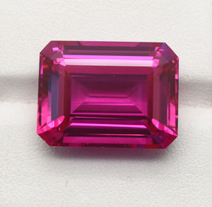 31,70 CTS AAA Flawless Ceylon Pink Sapphire Gemstone, 20X15mm Pink Sapphire Octagon Loose Gemstone Nice Lustre Quality For Ring - Product Image 4