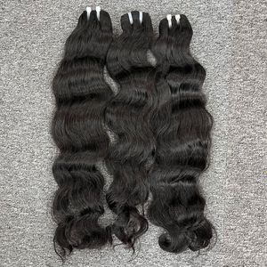 100% extensions de cheveux humains vierges courtes vague naturelle toupet frontal vietnamien noir/brun foncé pour perruques de qualité suisse HD femmes - Product Image 2