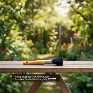 แปรงขัดเงา IBFH D.30 มม. K120 ขนแปรงลวด 2.8 มม. ความยาว 70 มม. โดย LESSMANN - Product Image 3
