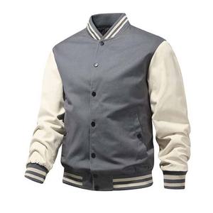 Ropa de calle de gran tamaño OEM fabricante de ropa personalizada Vintage Escuela universidad béisbol Letterman Varsity chaqueta para hombres - Product Image 1