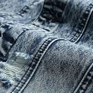 2025 couleur personnalisée tenue décontracté hommes jean veste Streetwear nouvelle mode confortable hommes jean veste prix raisonnable OEM - Product Image 5