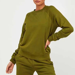 Sudadera Casual de Invierno para Mujer, 100% Algodón, Cuello Redondo, Manga Larga, Transpirable, de Secado Rápido, Diseño Personalizable - Product Image 1