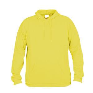 Sudaderas térmicas de algodón orgánico OEM para hombre de fábrica al por mayor sudaderas con capucha lisas de manga larga blancas personalizadas para invierno - Product Image 1