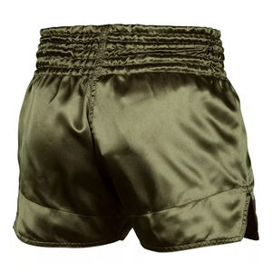 Pantalones cortos de Muay Thai para hombres, ropa de lucha contra el kick boxing, de la más alta calidad, con impresión de logotipo personalizado, superventas - Product Image 2