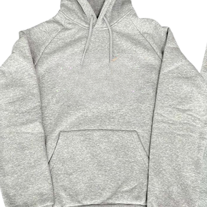 Unisex Light <b>Grey</b> Fleece Tracksuit Set <b>Hoodie</b> Jogger Two Piece Blank Sweatsuit Custom Logo Streetwear Warm Winter Outfit OEM - Product Image 5
