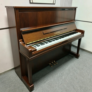 Piano droit professionnel Yamaha MX303R de luxe, brun, d'occasion, à bon prix, 88 touches, piano automatique à lecture autonome - Product Image 2