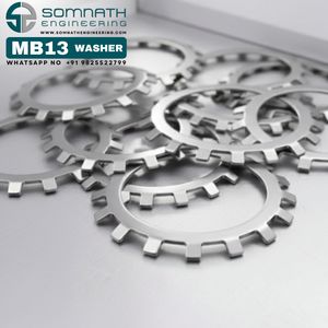 Rondelle de blocage de haute qualité MB13 pour écrous de blocage métriques KM13     MB01 à MB40 Accessoire de roulement Rondelle de blocage - Product Image 6