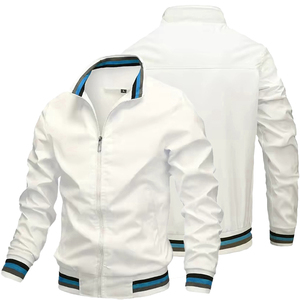 แจ็กเก็ตผู้ชายสีดำแบบเรียบๆใส่ได้ทั้งชายและหญิงมหาวิทยาลัยแจ็คเก็ตผ้าฟลีซเบสบอลตัวอักษรทีมโรงเรียน - Product Image 5