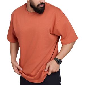 Camiseta Deportiva Personalizada al por Mayor, Talla Grande, Hombros Caídos, Transpirable, Ecológica, Compresible, 100% Algodón, para Verano - Product Image 1