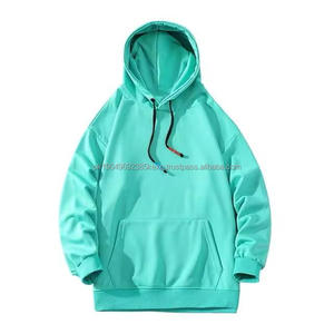 Sudadera con Capucha Extra Grande para Hombre, Informal, Gruesa, Lisa, Personalizable con Bordado, Venta al Por Mayor - Product Image 4