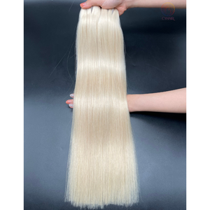 สินค้าขายดี ผมแท้เรมี่แบบตรงธรรมชาติ # ผมเวียดนามแท้ 100% แบบ Double Drawn คุณภาพพรีเมียม สี 1A ขนาด 55 ซม. แบบเป็นมัด - Product Image 6