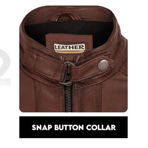 Latest Design OEM Service <b>Men</b> <b>Leather</b> <b>Jacket</b> Comfortable Premium Quality <b>Men</b> <b>Leather</b> <b>Jacket</b> - Product Image 4