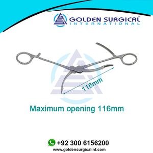 Fórceps de sujeción de hueso de tobillo fórceps quirúrgicos de hueso instrumento ortopédico inoxidable - Product Image 3