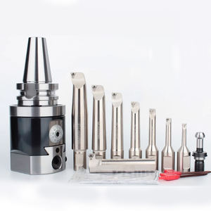 Testa alesatrice <span class=keywords><strong>CNC</strong></span> NBH2084 Set Kit di strumenti per alesatura Fine con gambo BT/ISO barre di alesatura sostituibili per la lavorazione di fori in metallo - Product Image 2
