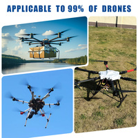 Batterie de drone à semi-état solide JJ 36000mAh 6S 12S 18S HV Lipo semi-solide avec BMS intégré pour drone agricole, de transport et de surveillance