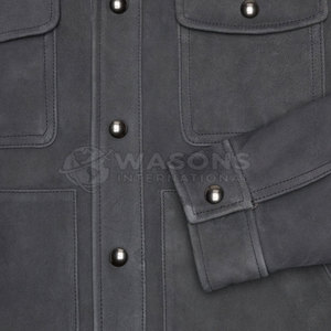 Chaqueta Trucker de Alta Calidad para Hombre, Chaqueta Resistente para Uso Diario, Chaqueta Trucker Ligera e Informal para un Look Urbano - Product Image 5