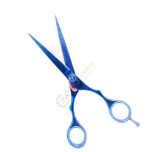 Tijeras de corte de pelo de hoja recta profesional de alta calidad, tijeras de adelgazamiento de belleza con punta afilada - Product Image 4