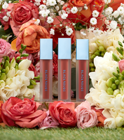 Coréen Noir Rouge Marque Air Fit Velours Teinte 6 A32 Chaud Dahlia Jardin Brillant À Lèvres Liptint