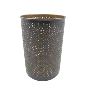 Classic Decorative Iron Round Votive <b>Holder</b> <b>Copper</b> Antique <b>Candle</b> Jar For Living Room & Tabletop Christmas Lighting Decoration - Product Image 5