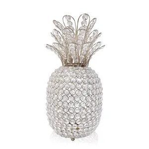 Customized Metal pineapple table Sculpture In Brass Silver Finishing Fashionable Trending Design