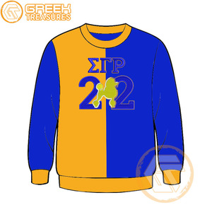 Sudadera de lana de algodón Sigma Gamma Rho personalizada de alta calidad, Jersey bordado, chaqueta para mujer, ropa griega, estilo de hermandad - Product Image 2