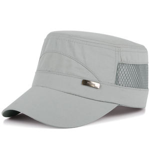 BSCI หมวกเบสบอลทรงโค้ง5แผงสำหรับทั้งชายและหญิงหมวกแก๊ปทำจากผ้าใบแคนวาสแบบสปอร์ตออกแบบได้เองหมวกโลหะมีโครงสร้างปักโลโก้แบบเรียบ - Product Image 3