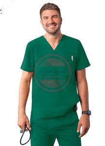 Uniforme d'allaitement en coton pour hommes, uniforme médical d'allaitement en gros - Product Image 3