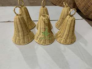 ของตกแต่งคริสต์มาสแบบกระดิ่งหวาย 100% เป็นมิตรกับสิ่งแวดล้อม - Product Image 2