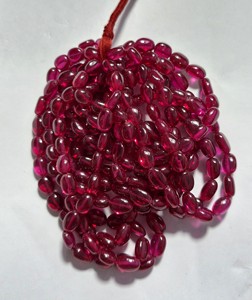 Bán Chạy Nhất Của <span class=keywords><strong>Ruby</strong></span> Corundum Mala Đá Vòng Cổ Hạt Bán Buôn Giá Đá Quý Mala Vòng Cổ - Product Image 1
