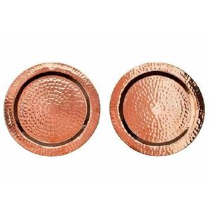 Ensemble de 4 sous-verres en cuivre faits à la main, design martelé en cuivre pur pour produit Offre Spéciale fait à la main - Product Image 3