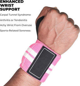 Poignets d'haltérophilie personnalisés professionnels Poignets d'haltérophilie en néoprène de haute qualité - Product Image 3