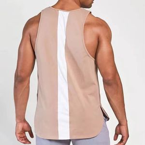Débardeur décontracté respirant pour homme, en coton doux, design tendance pour l'été, services OEM/ODM disponibles - Product Image 4